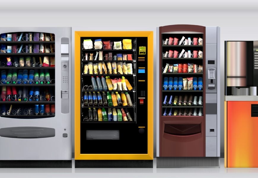 Unattended Retail 12 Machine Vending Business